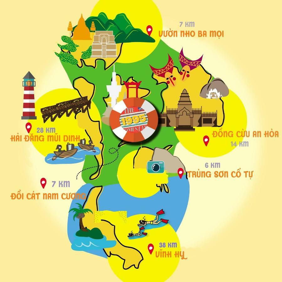 The 1995 Homestay Phan Rang Kültér fotó